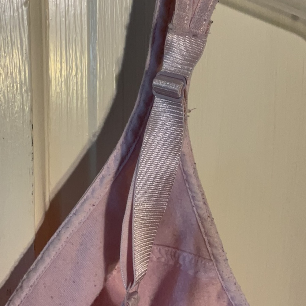 Women’s Delta Burke 38C Pink Embroidered Bra - Picture 7 of 8